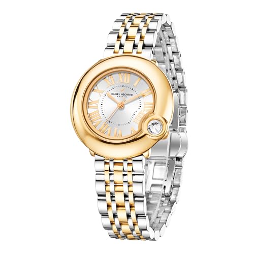 Daniel Hechter Paris Saint-Germain Collection Unique Watch for Women with Roman Indices and Stainless Steel Strap-DHW2005 - Image 1