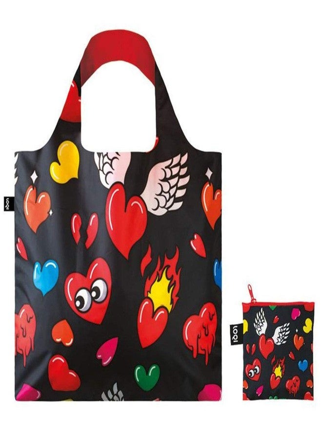 LOQI Pop Hearts Reusable Shopping Bag - Image 1