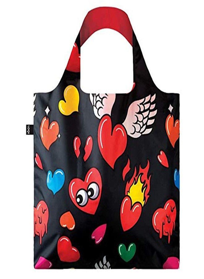 LOQI Pop Hearts Reusable Shopping Bag - Image 2
