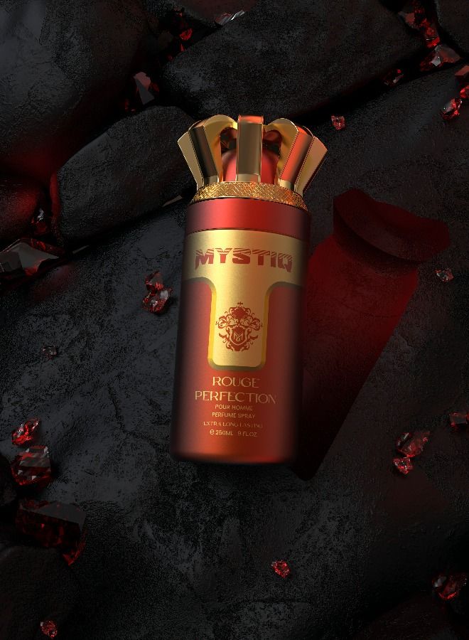 MYSTIQ ROUGE PERFECTION 250ML BODY PERFUME SPRAY - Image 2