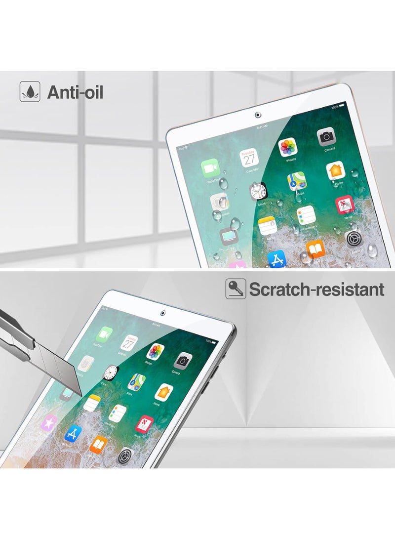 Rock Pow IPad 9.7" (2018 & 2017) / iPad Pro 9.7 / iPad Air 2 / iPad Air Screen Protector Anti Scratch Tempered Glass Screen Film Guard for iPad 9.7 6th / 5th Gen Pro 9.7 iPad Air 1 Air 2 (2 PCS) - Image 5