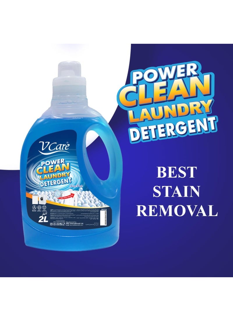VCare Laundry Detergent Liquid Ocean Fresh - Image 3