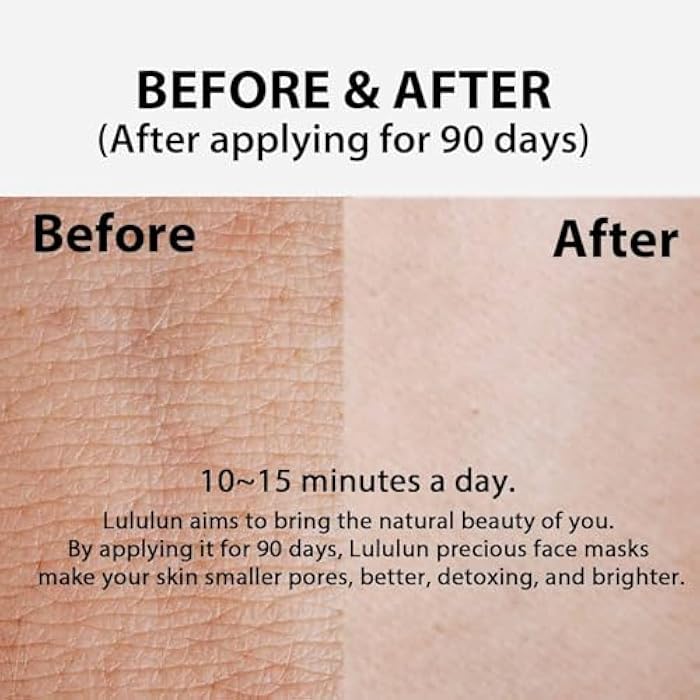 Lululun 7EA Daily Face Mask for Women & Men; Moisturizing Face Masks Skincare with Collagen, Citric Acid & Ceramides, Anti Aging Facial Mask & Sheet Masks for Japanese Skincare, PRECIOUS GREEN FOR-ALL - Image 2