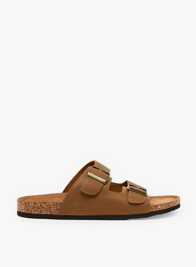 LBL By Shoexpress CAMEL Men Slip On Comfort Sandals for Men | Best Price UAE