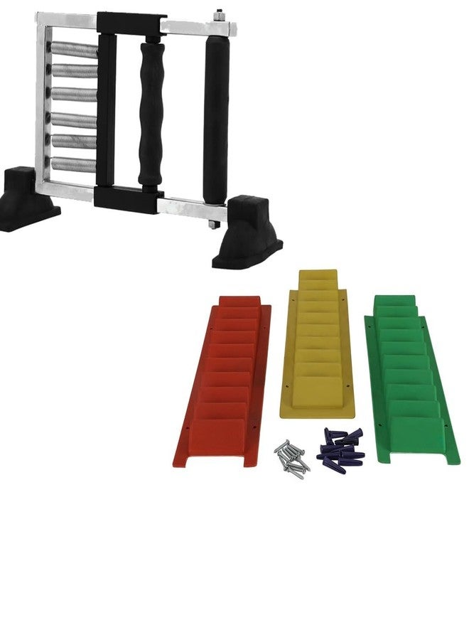 PHYSIO ACTIVE® Plastic finger ladder & compact shoulder wheel combo - Image 1