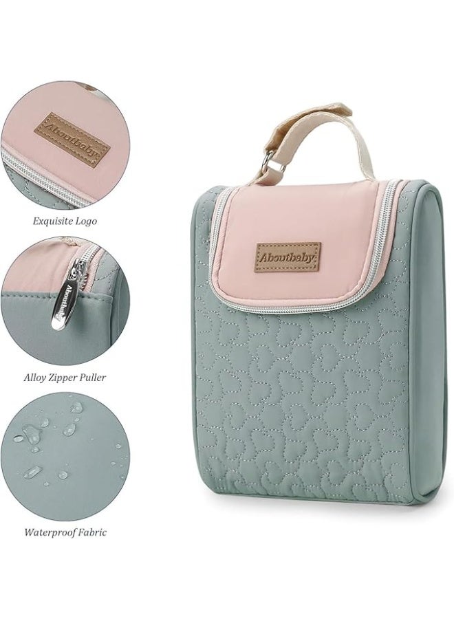 NALACAL Baby Bottle Cooler Bag Adjustable Strap Insulated Storage Up To 9 Ounce - Image 3