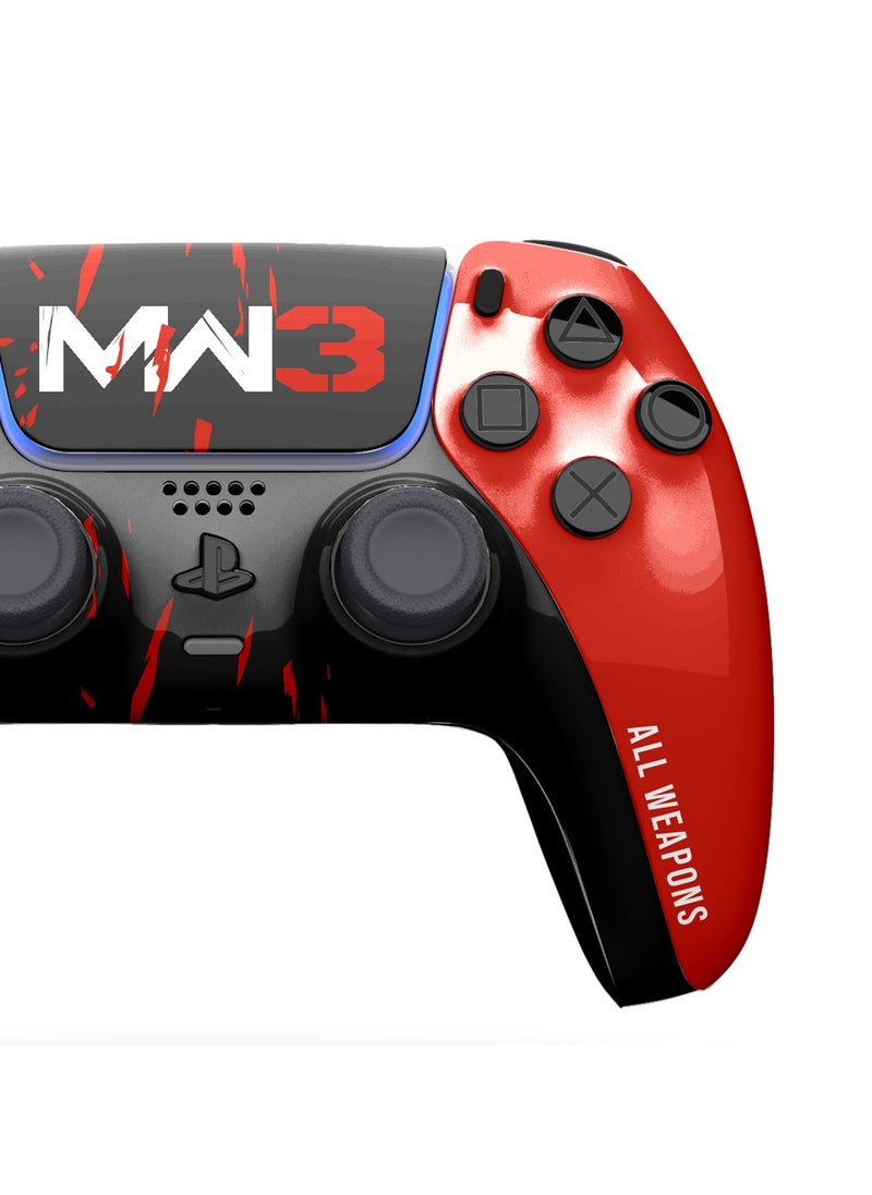 Craft MERLIN CRAFT CUSTOMIZED SONY DUAL SENSE GAMING CONTROLLER FOR PS5 & PS5 SLIM - MW3 WEP NEW 2024 DESIGN  - Image 3