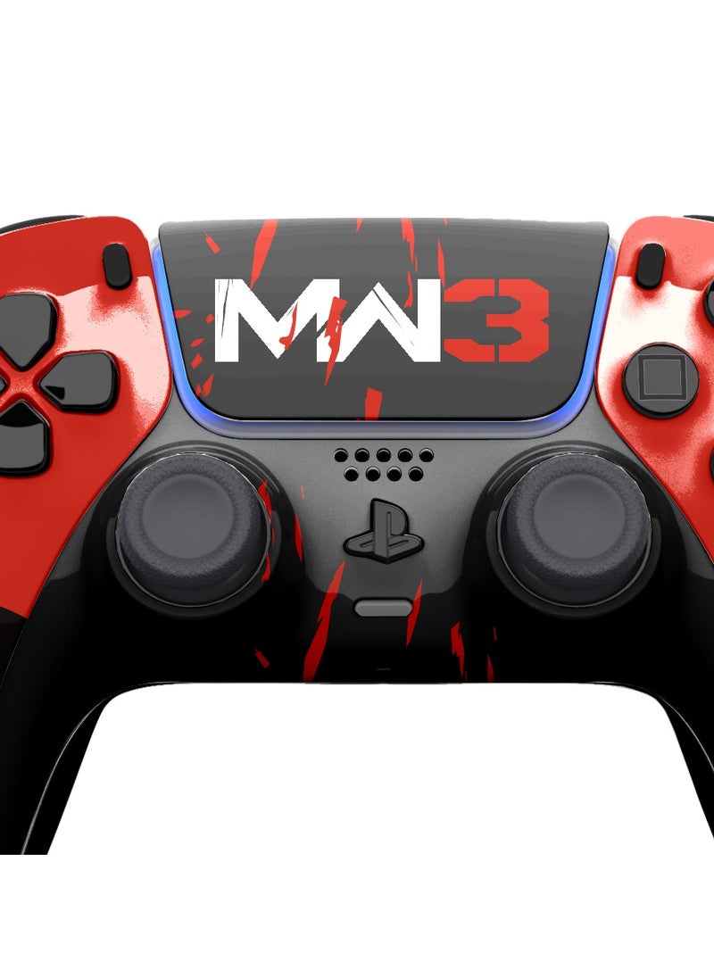 Craft MERLIN CRAFT CUSTOMIZED SONY DUAL SENSE GAMING CONTROLLER FOR PS5 & PS5 SLIM - MW3 WEP NEW 2024 DESIGN  - Image 4