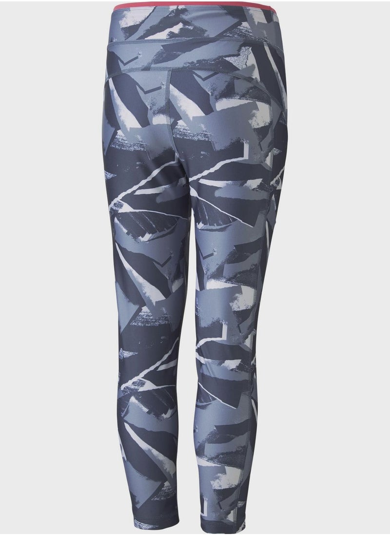 PUMA - Kids Modern Sports All Over Printed Tights - Image 1