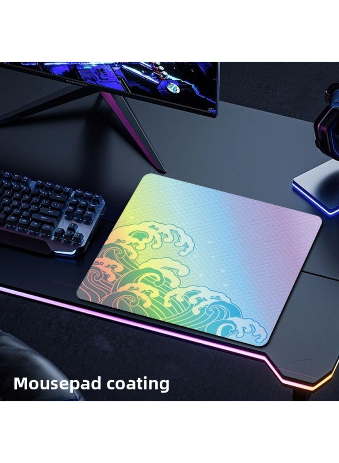 Firewire Competition Streamers Rainbow Magic Coated Coated Game Super Large Small Size Mouse Pad No Edge Fps E-Sports-Color:420*490*4-Pattern:16  - Image 1