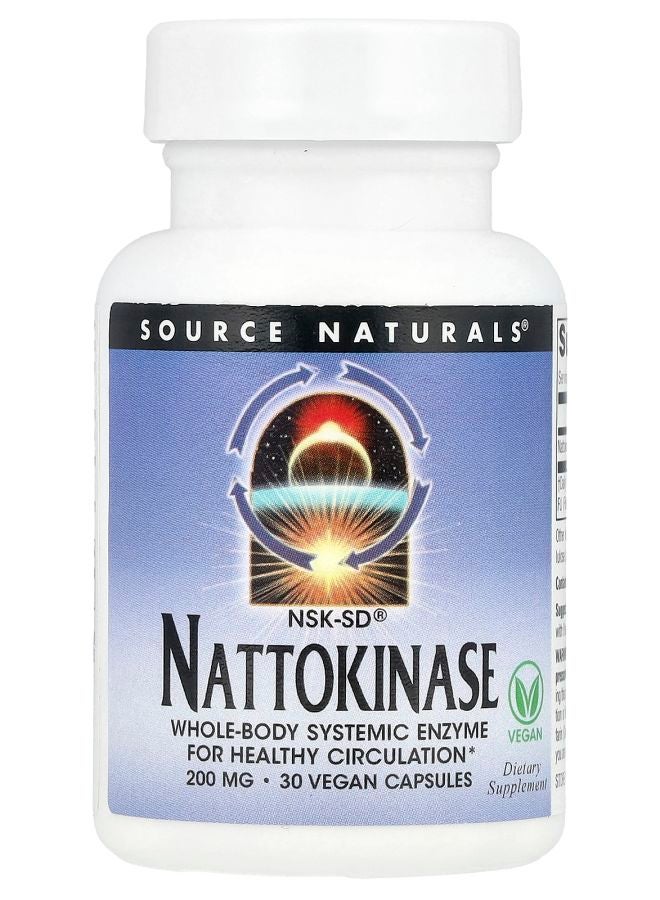 إنزيم ناتوكيناز NSK-SD® 200 ملغ 30 كبسولة نباتية