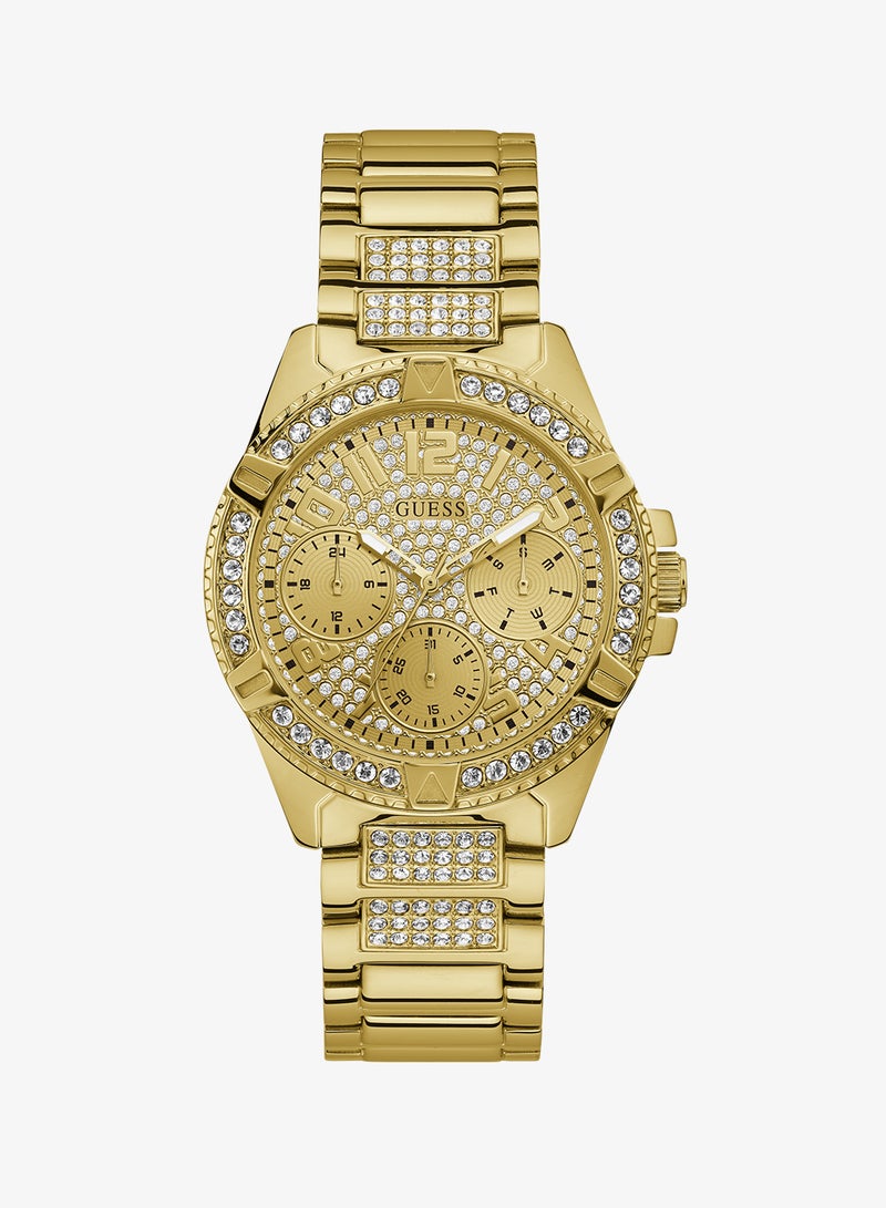 GUESS Crystal Detailing Glitz Watch - Image 1
