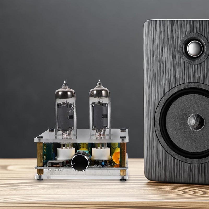 مضخم أولي لأنبوب الفونوغراف لمكبر الصوت عالي الدقة لنظام الصوت HiFi، جزء DIY، مضخم أولي فراغي - Image 4