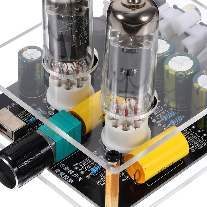 مضخم أولي لأنبوب الفونوغراف لمكبر الصوت عالي الدقة لنظام الصوت HiFi، جزء DIY، مضخم أولي فراغي - Image 5