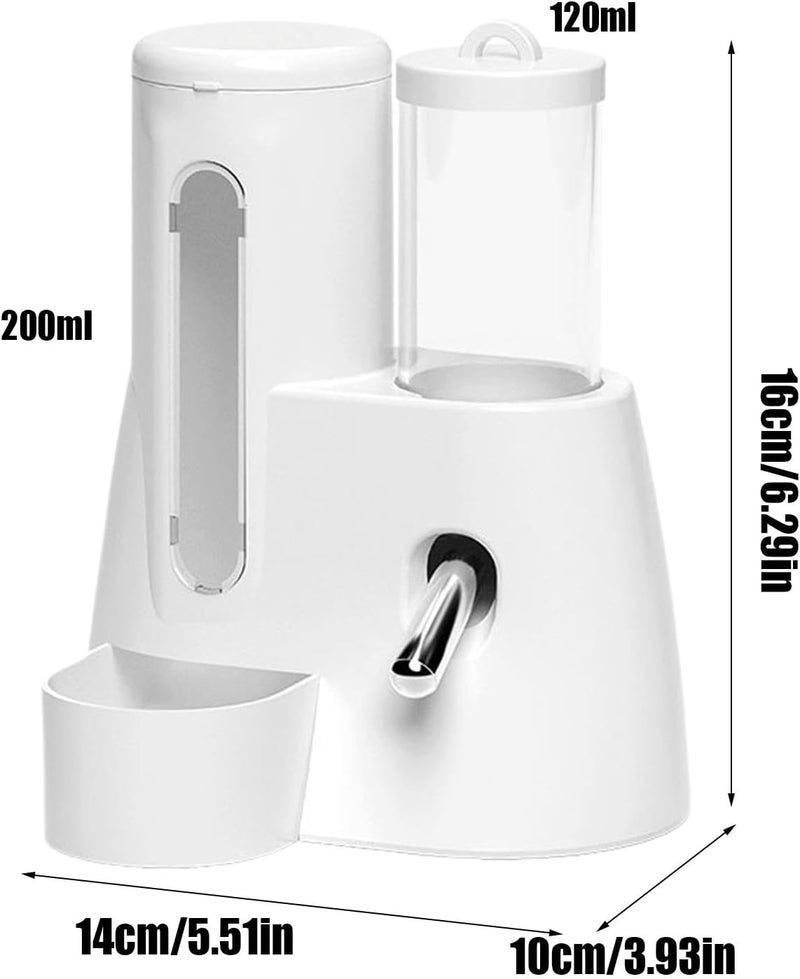 Hamster Water Dispenser, Automatic Feeder Bottle, No Drip Design, 5.51x3.94x6.3 Inches, Large Capacity, Leakproof, Cage Accessory for Ferrets and Small Animals - Image 2