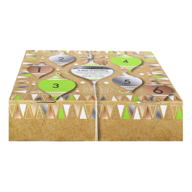 Ecotools Beauty Makeup Sponge Set, 4 Blenders, With Sponge and Brush Cleaner, Includes Travel Accessory Case - Image 3