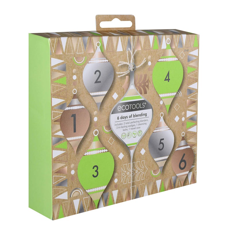 Ecotools Beauty Makeup Sponge Set, 4 Blenders, With Sponge and Brush Cleaner, Includes Travel Accessory Case - Image 4