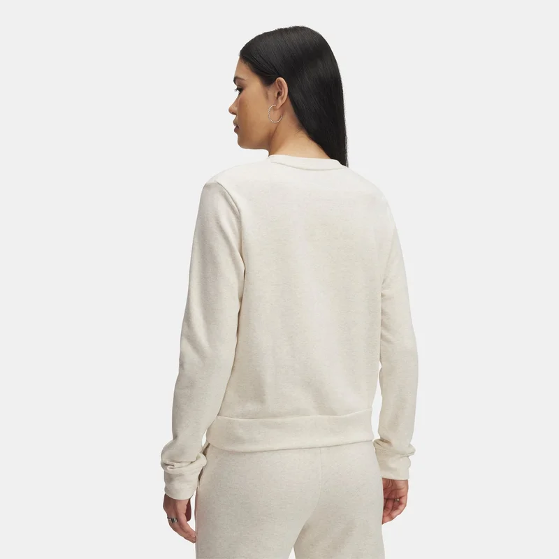UNDER ARMOUR White Women's Rival Terry Sweatshirt for Women | Best Price UAE