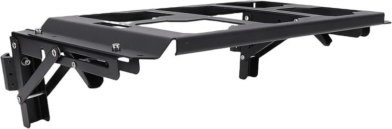 Aluminium Folding Toolbox Mount Side Storage Tray Heavy Duty Bracket For Workshop Garage - Image 4