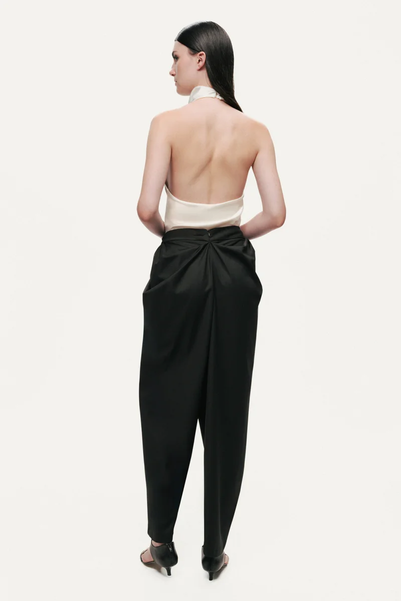 Nocturne Accesory Detailed Pleated Pants