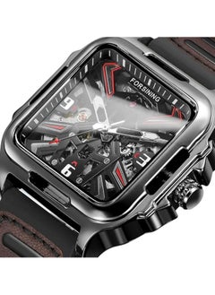 FORSINING Watches for Men Watch Leather Strap Luxury Luminous Water Resistant Automatic Mechanical Wristwatch 1008  - Image 2