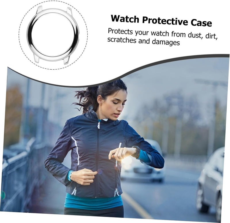 POPETPOP 1pc Creative Watch Shell Cover for Solar Metal Protective Case Lightweight Easy to Install Unisex Design for Occasions - Image 5