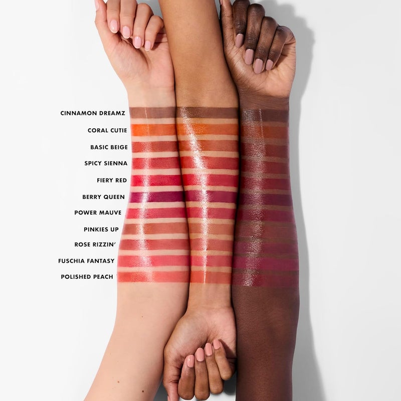 elf تلوين الشفاه اللامع من e.l.f. Cosmetics - أحمر ناري - Image 4