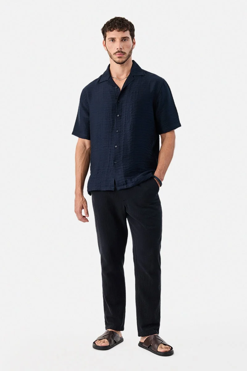 SNITCH Textured Box Fit Shirt