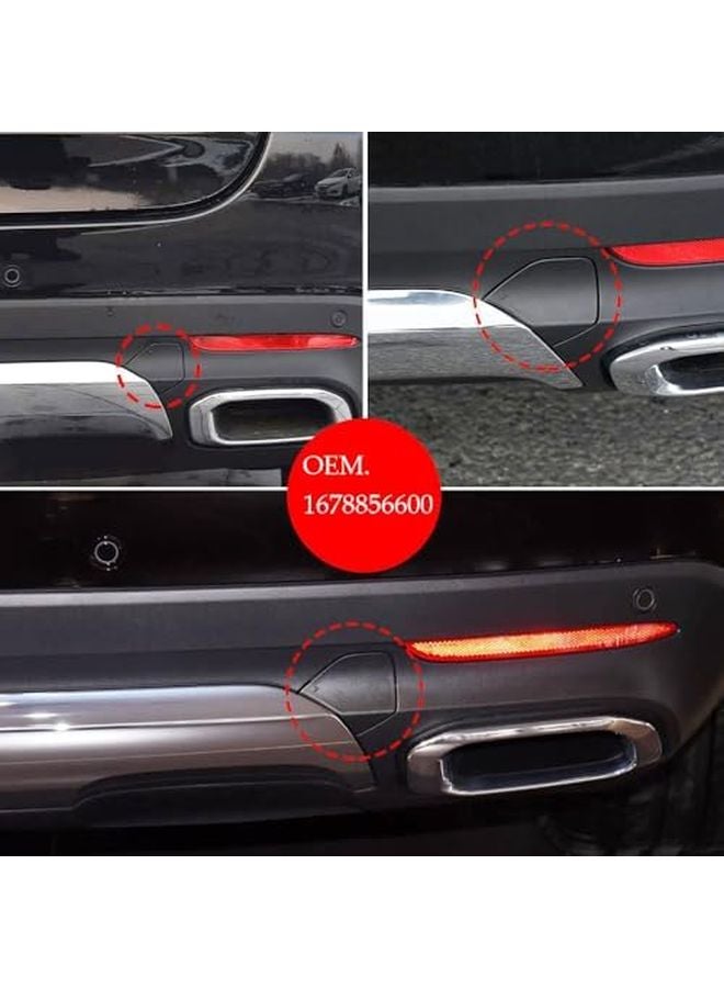 Rear Bumper Trailer Tow Hook Hole Cover For Mercedes Benz GLE W167 2020 2025 Black - Image 5