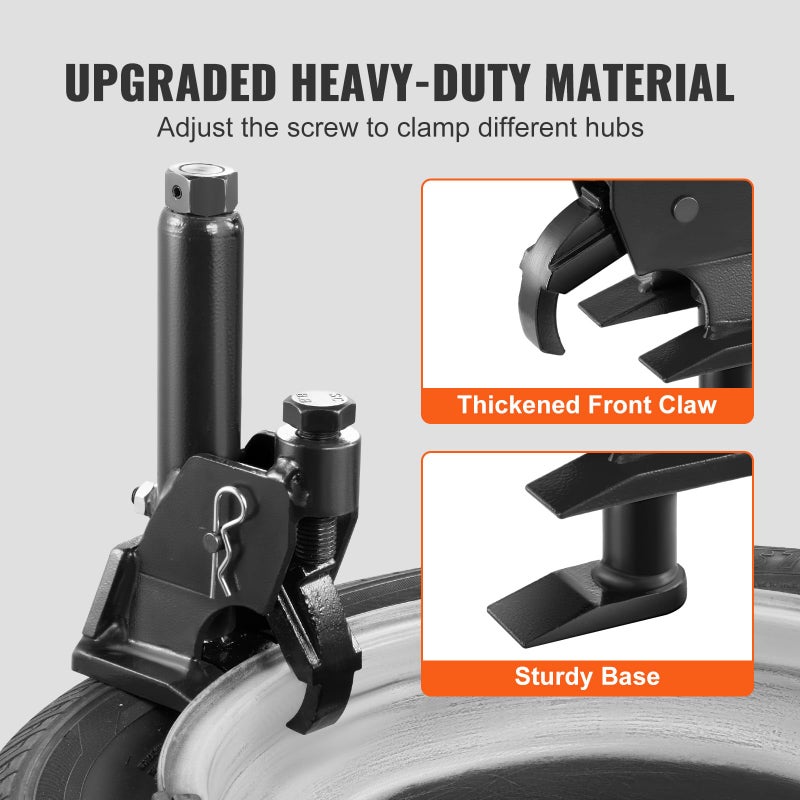VEVOR Manual Tire Bead Breaker, 38"-42" Tires Changer Tool, Heavy-Duty Bead Breaking, Easy-Operated Tire Repair Tool for ATVs/UTVs, Tractors, Trucks, Cars, Heavy Duty Tires - Image 4