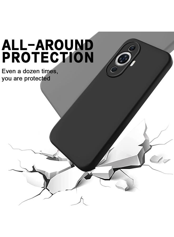 erorex Case For Huawei nova 12 Lite/nova 12 Active Solid Color Liquid Silicone Dropproof Full Coverage Protective Case  - Image 5