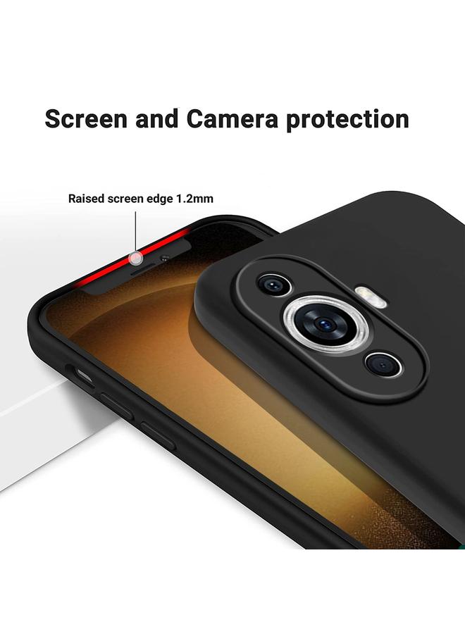 erorex Case For Huawei nova 12 Lite/nova 12 Active Solid Color Liquid Silicone Dropproof Full Coverage Protective Case  - Image 4