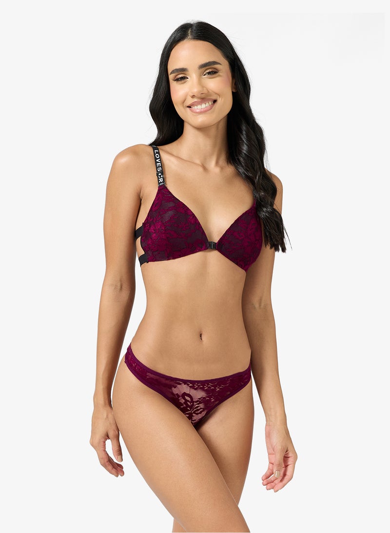 ELLA Printed Bra & Brief Set - Image 5