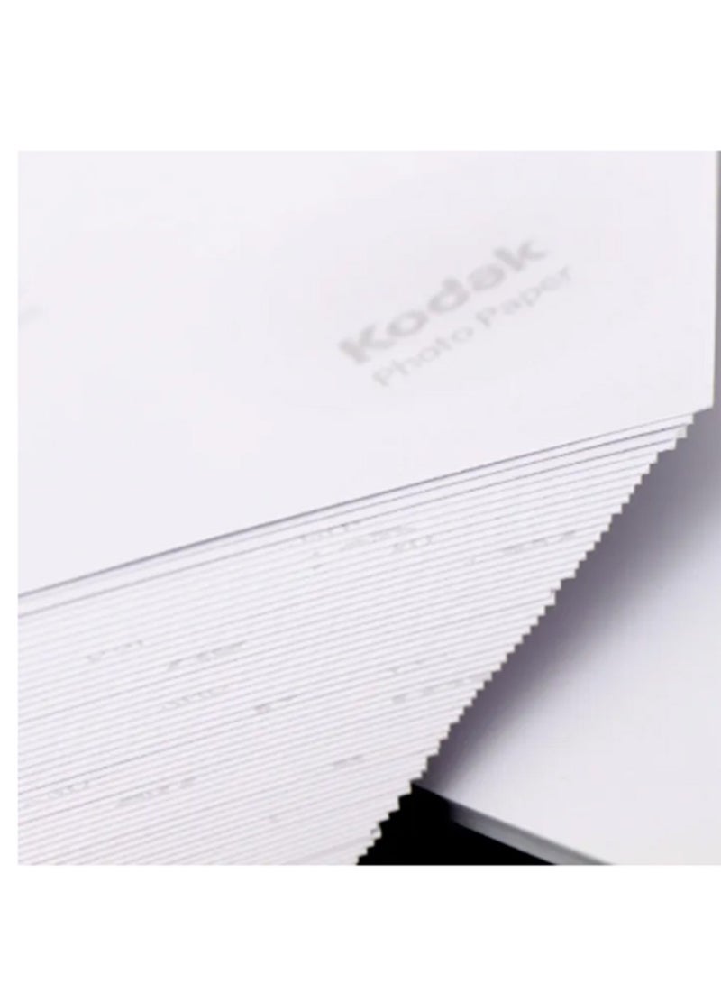 كوداك Original Ultra Premium Photo Paper RC GLOSSY 270gsm White Photographic Paper 5/6/7 Inch Picture Printer A4 Paper  ( 20 Sheets ) 20 Sheets - Image 5