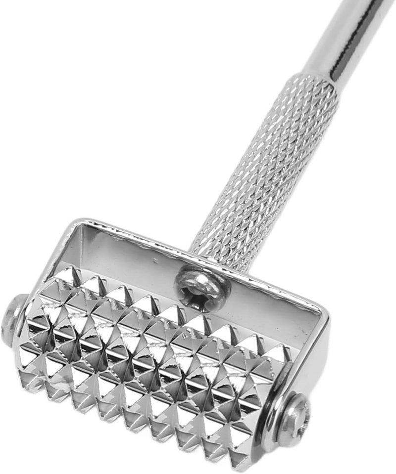 Brrnoo Stainless Steel Point Roller Pen Ergonomic Design Painless Acupuncture Tool Multi Purpose Pain Relief and Body Massage for Auricular Point - Image 3