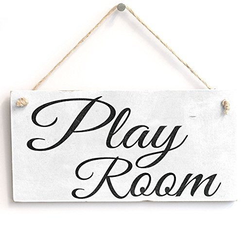 Meijiafei Play Room - Vintage PVC Sign/Plaque 10"x5" - Image 5