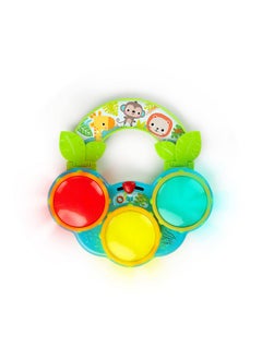 Bright Starts Bright Starts Safari Beats Musical Drum Toy with Lights, Ages 3 Months +, Multi  - Image 3