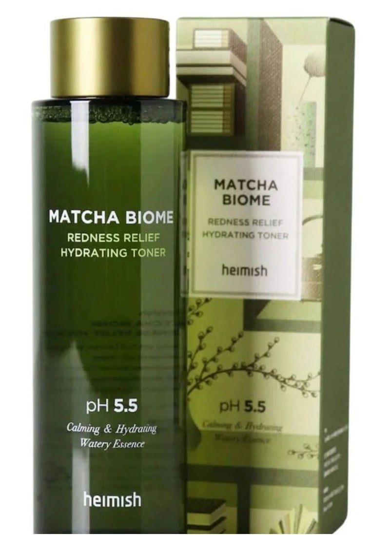 Heimish Heimish Matcha Biome Redness Relief Hydrating Toner 150ml - Soothing Facial Toner for Sensitive Skin with Antioxidant-Rich Matcha Extract 