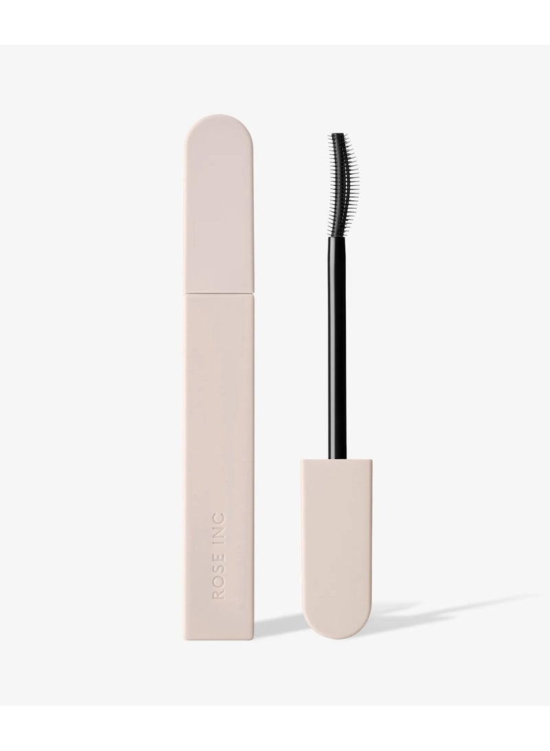 روز انك ماسكارا رفع وتطويل الرموش Rose Inc Lash Lift – تكثيف وفصل بدون تكتل مع ثبات طويل – فرشاة دقيقة لرفع الرموش – لون أسود - Image 1