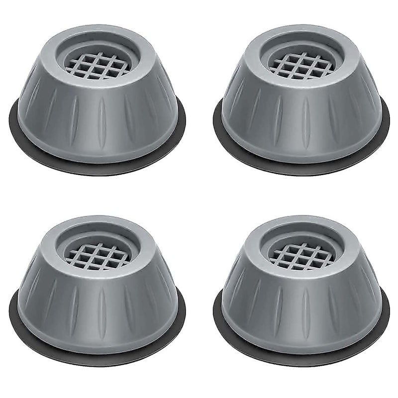 Avenn Anti Vibration Pads for Washing Machine Pad Noise Dampening Anti Skid Washing Machine Feet with Tank Tread Grip for Washer and Dryer Protects Laundry Room Floor NonSlip Moisture Proof Mats - Image 1
