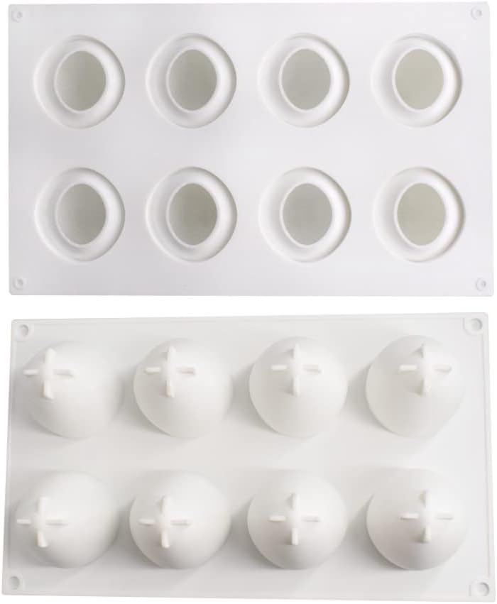 mostsom Silicone Mold Baking Pan Non-Stick Baking Pastry Chocolate Cake Dessert DIY Decoration Tools (Strawberry N_11.8x6.8x0.26 inch) - Image 4