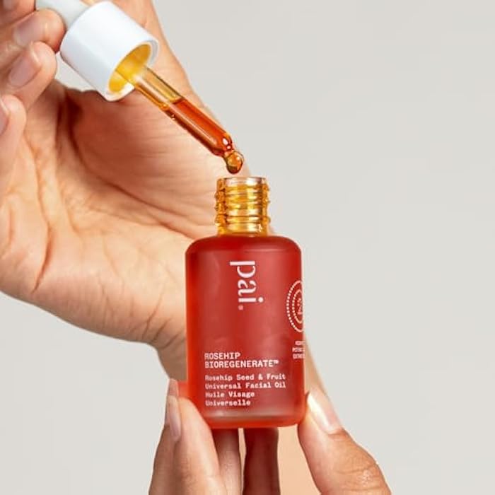 PAI SKINCARE - Organic Rosehip BioRegenerate Universal Facial Oil | Natural, Vegan, Sensitive Skincare (0.34 fl oz | 10 mL) - Image 5