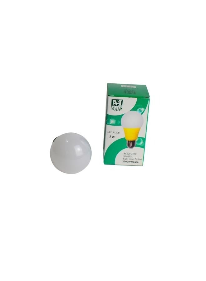 MAAS Lamp set of 10 pieces, indoor lighting, 5 watt LED bulb, Yellow color - Image 5
