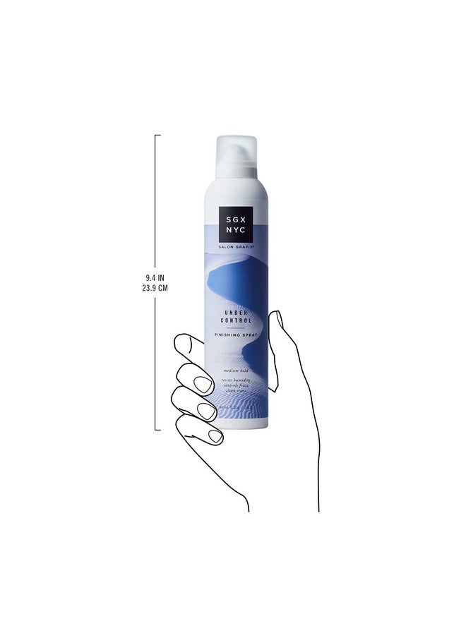 SGX NYC - Gx Nyc Under Control Medium Hold Finishing Spray For Long Lasting Hold (8.5 Ounce) (4 Pack) - Image 1