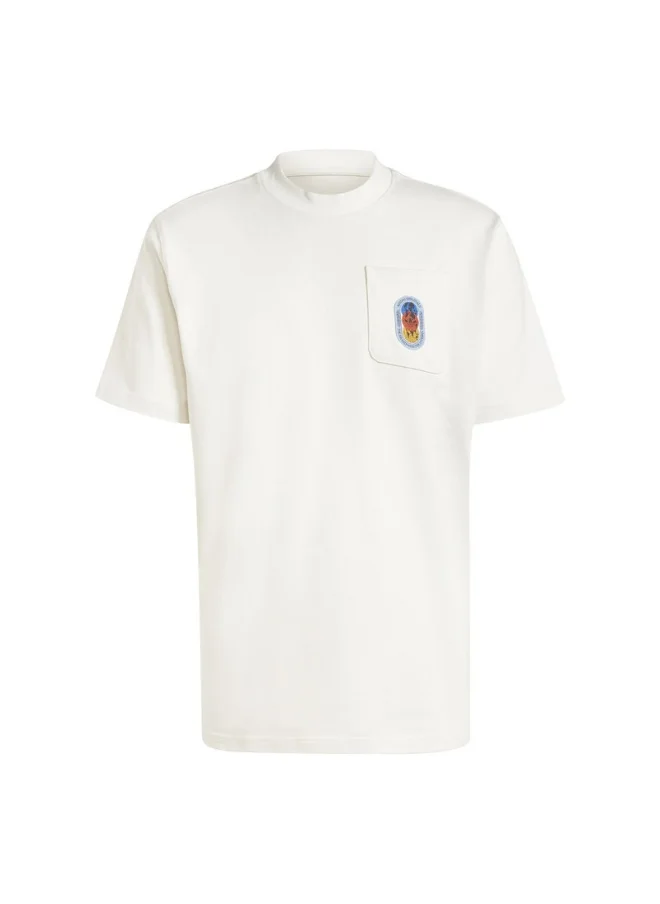 اديداس adidas OLPC TEE 2 White Originals Men T-SHIRTS