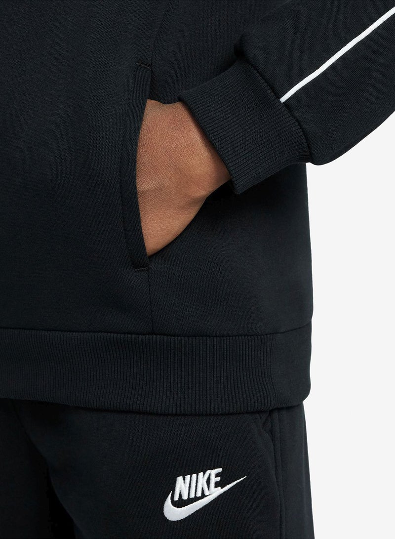 Nike Kids Club Fleece Hoodie Tracksuit - Image 3