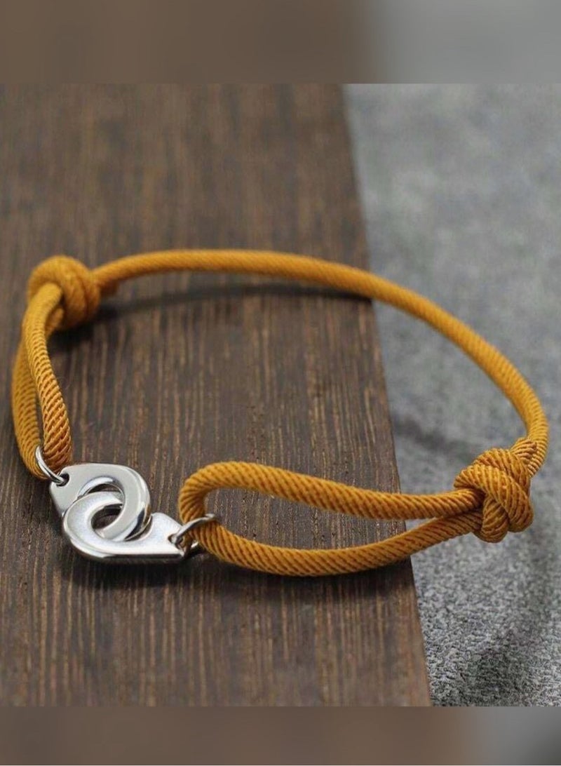 ديلز بيك اسوارة رجالية كاجوال بتصميم عصري وأنيق مقاس 19.5 سم - Image 1