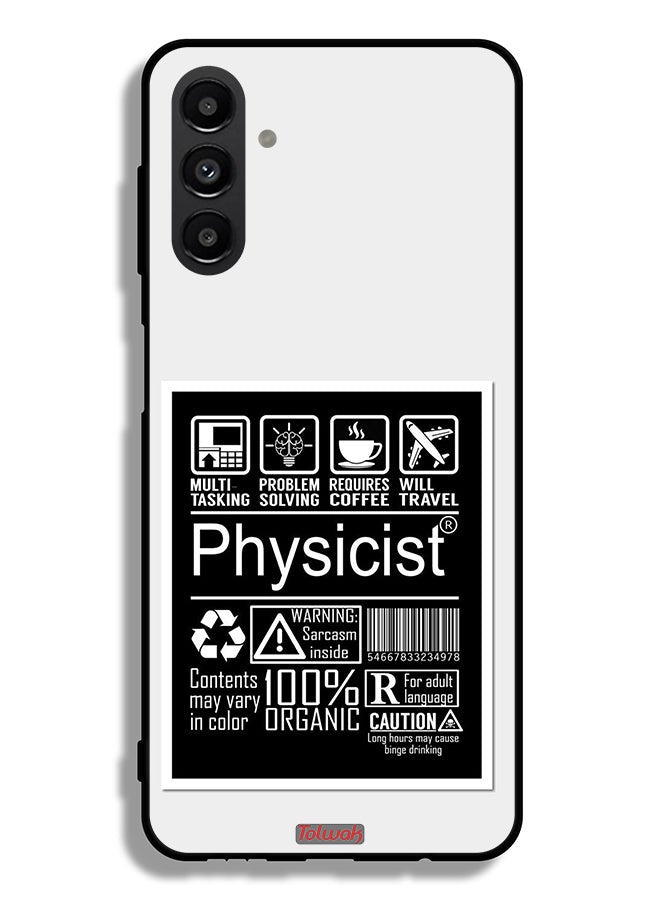 Tolwak Samsung Galaxy A04s Protective Case Cover Physicist Sticker - Image 1