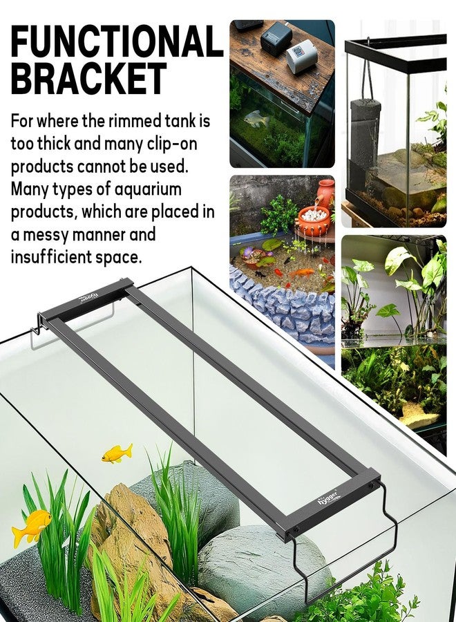 هايغر حامل مروحة تبريد أحواض السمك من هيجر (لطراز HG-051)، مناسب لعدة مراوح، ونماذج أخرى من منتجات التثبيت، لأحواض أسماك المياه العذبة والمالحة متوسطة وكبيرة الحجم - Image 3