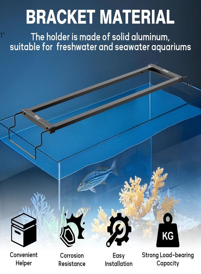 هايغر حامل مروحة تبريد أحواض السمك من هيجر (لطراز HG-051)، مناسب لعدة مراوح، ونماذج أخرى من منتجات التثبيت، لأحواض أسماك المياه العذبة والمالحة متوسطة وكبيرة الحجم - Image 4